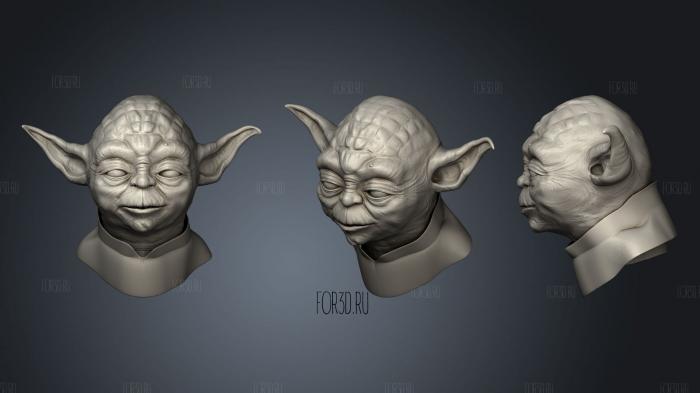 ГОЛОВа ЙОДЫ 3d stl модель для ЧПУ